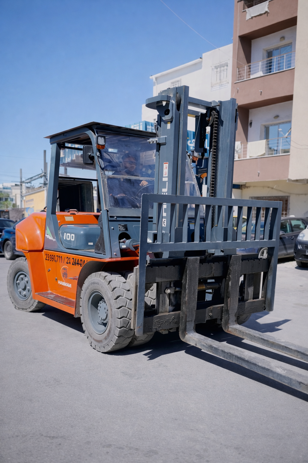 Chariot élévateur 10T Hammami Translift