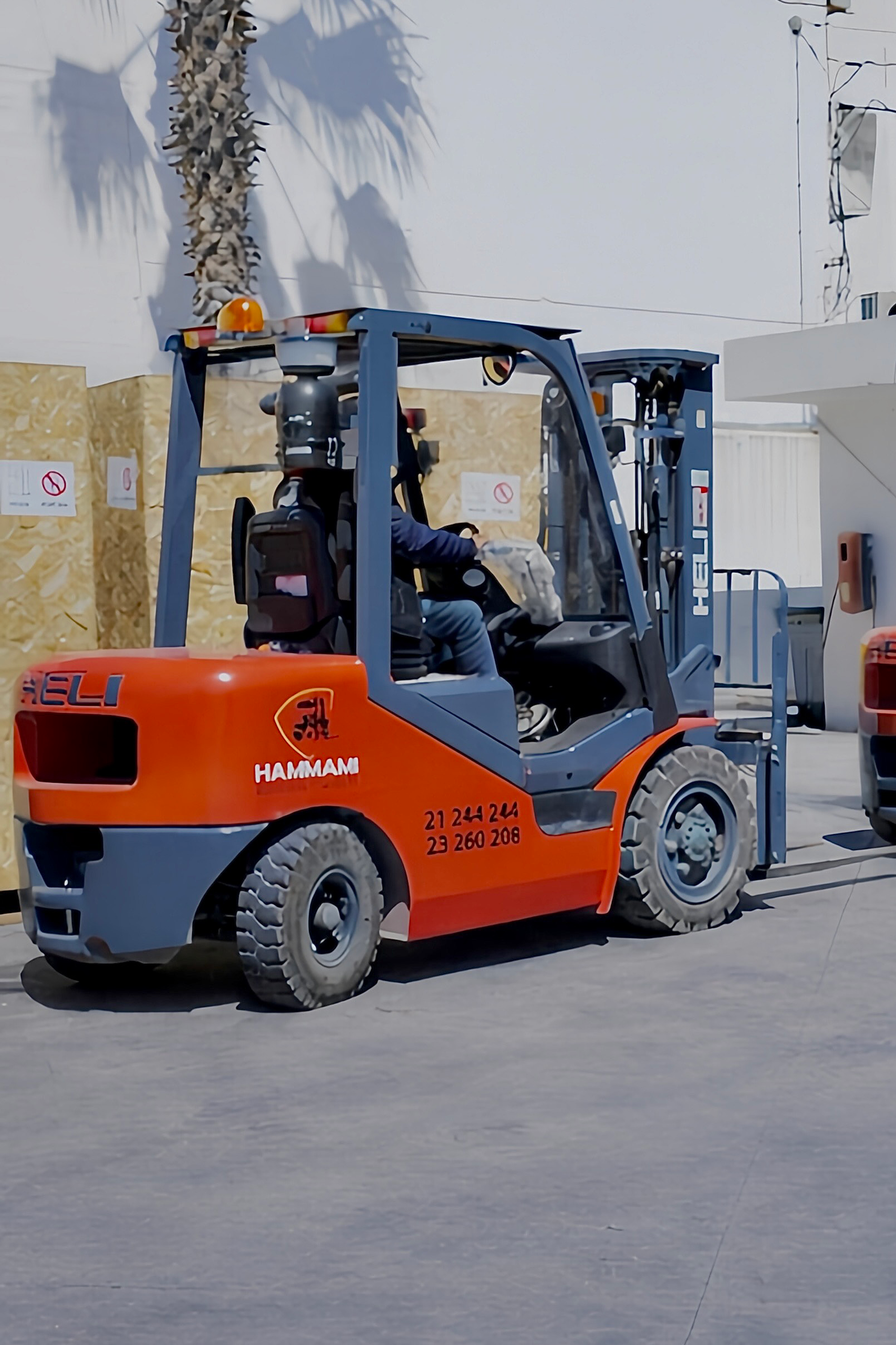 Chariot élévateur 3T Triplex Hammami Translift